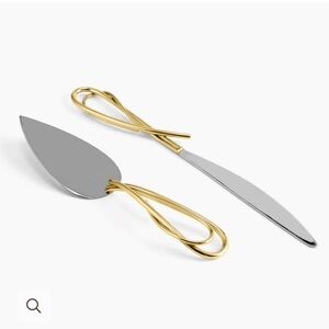 Michael Aram NWT 2025 Collection Calla Lily Cake Knife & Server Set